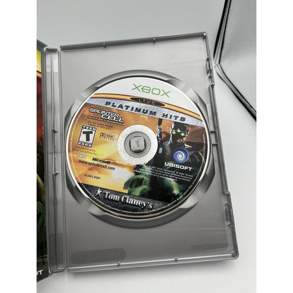 Tom Clancy's Splinter Cell: Pandora Tomorrow (Xbox, 2004) CIB And Tested - Picture 7 of 8